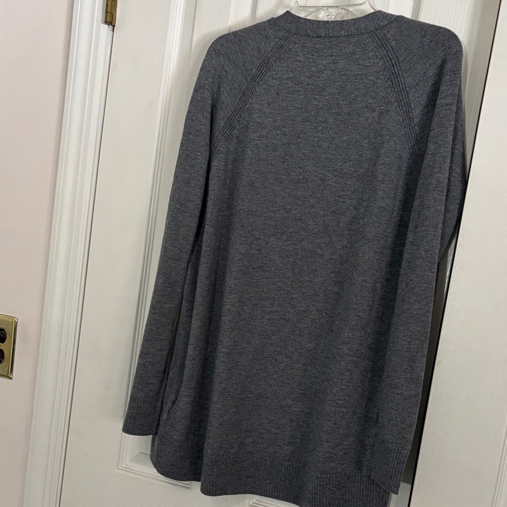 GAP Dark Gray Button-Up Cardigan - Picture 6 of 6